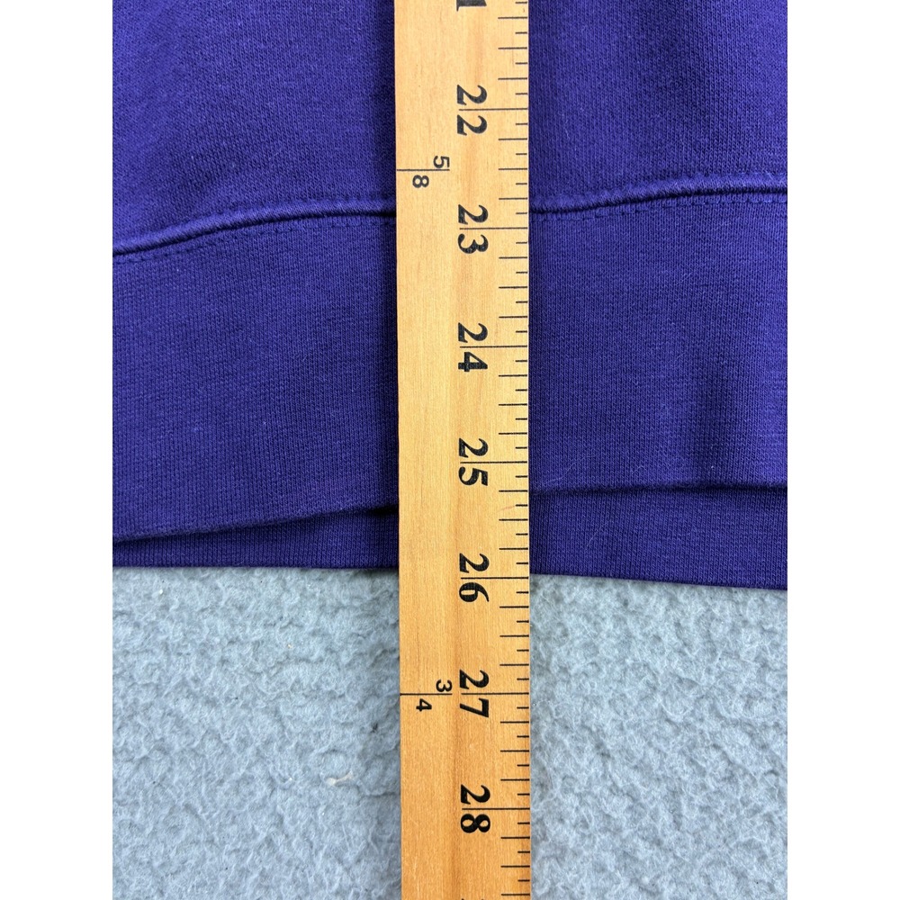 Gear NYU New York University Crewneck Sweatshirt Mens S Purple Collegiate Prep - Picture 5 of 11